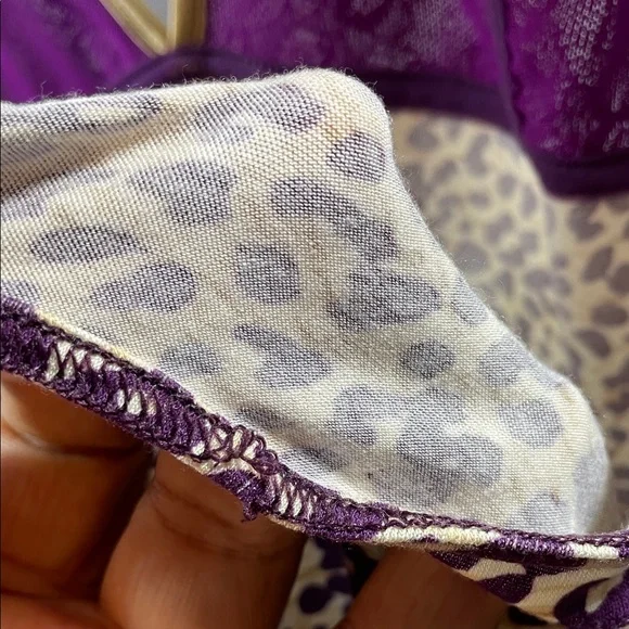 Leopard Print Purple Chemise - Picture 10 of 10